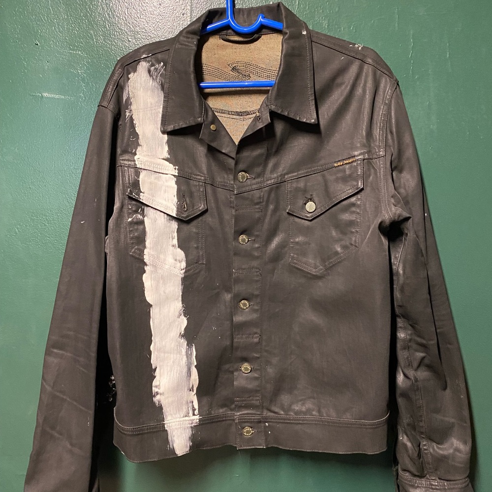 Custom Vintage Nudie Jean Jacket XXL (2010)